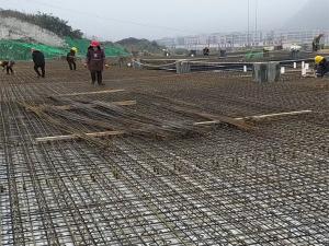 桁架樓承板鋪設(shè)板筋