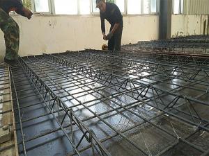 預(yù)制疊合板綁扎鋼筋 (1)